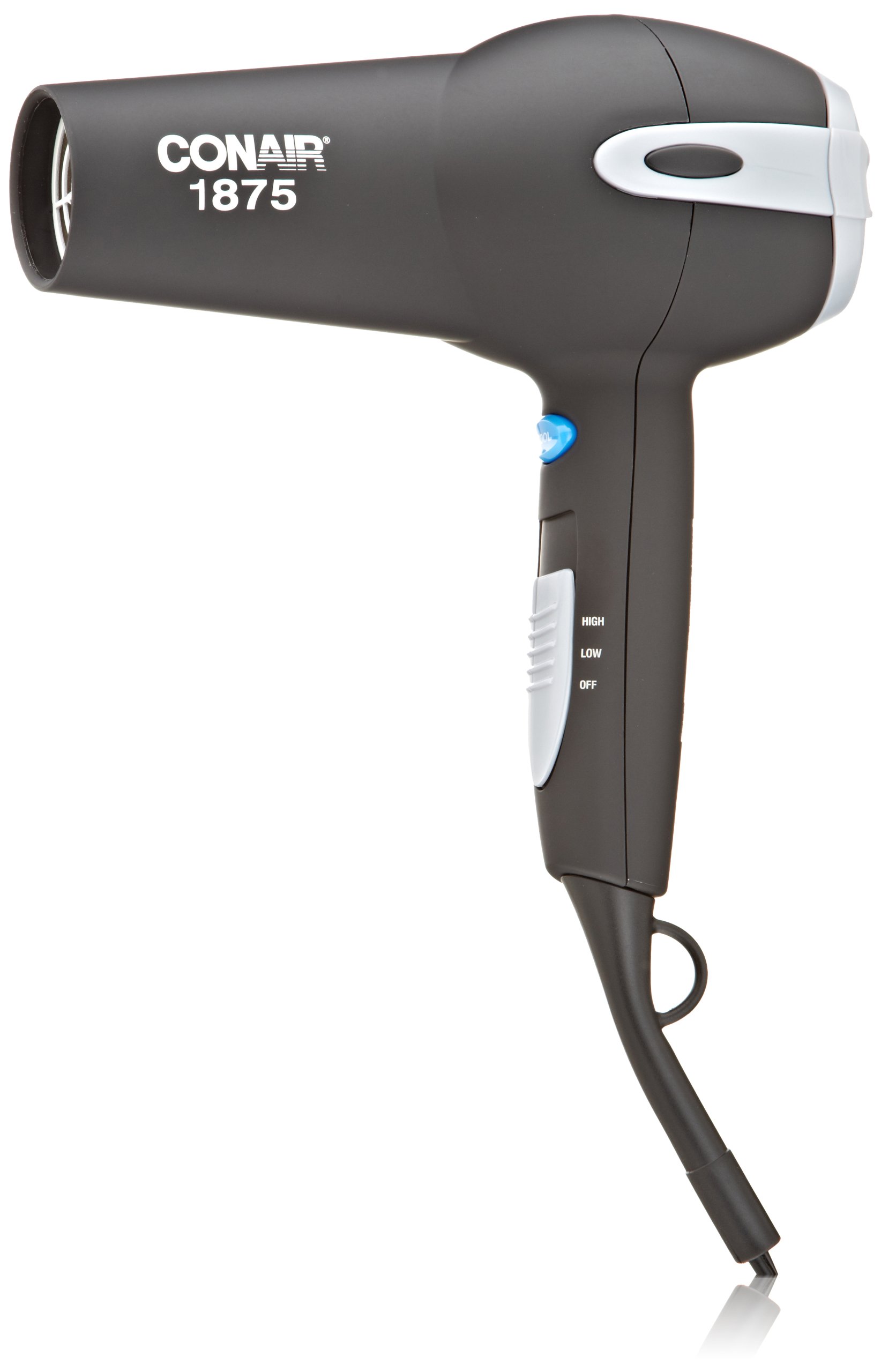 Conair 1875-Watt Ionic Ceramic Hair Dryer with Diffuser and