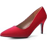 DREAM PAIRS Women's High Stiletto Heels Closed Pointed Toe Dress Pumps Shoes for Wedding Work Office Business, 3 Inches