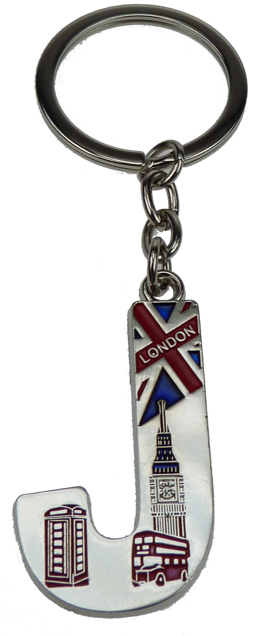 London Landmark Souvenir Alphabet Letters Name Sign Metal Key Ring Chain A To Z J Buy Online In Bahamas At Bahamas Desertcart Com Productid
