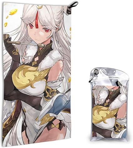 Amazon 21新款 多機能速乾性タオル アニメ Anime Manga 収納袋 柔らかい 色褪せない 防臭 高い耐久性 軽量 湿気 梅雨対策 旅行タオル バスタオル 水泳 スポーツ 旅行 家庭用 40 80cm フェイスタオル ホーム キッチン オンライン通販