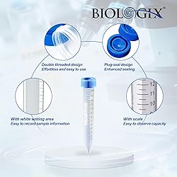 CryoKing 15ml Conical Centrifuge Tubes, 300Pcs