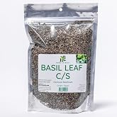 Herb To Body Basil Leaf C/S - Ocimum Basilicum, Finely Ground Cut &amp; Sifted Basil Leaves for Cooking, Seasoning &amp; Herbal Preparations, Resealable Pouch 4 oz