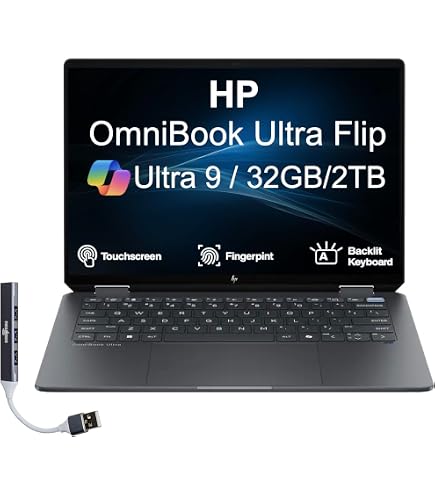 Amazon.com: HP OmniBook Ultra Flip 2-in-1 Business Laptop, 2025