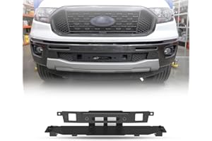 AUTOWIKI Front Winch Plate for 2019-2023 Ford Ranger (Excl. Diesel Engine), w/Power Box Transplant Bracket/Flip-up Licence Pl