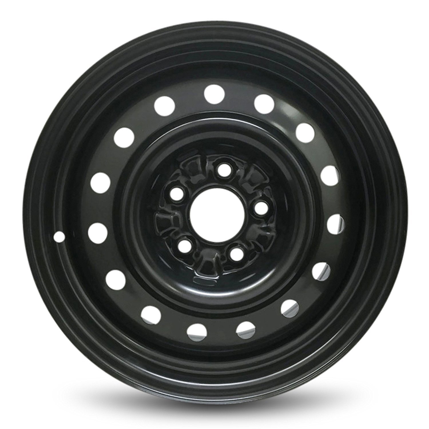 Inch 16 Exact OEM - Fits Rim Altima Steel Ready Nissan Road 5 R16 Black Full-Size For Spare Wheel 2007-2012  - Lug Replacement Car Tire