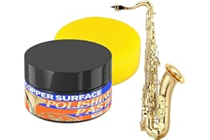 Metal Polish Cream, 30 ml Saxophone Rust Removal Cleaning Paste with Metal Polish Paste for Copper Gold Silver Brass Instrume