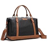 Wrangler Duffel Bag Large Travel Weekender Bag for Women Waterproof Carry on Overnight Bag for Gym,Trips,Weekends