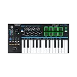 Nektar Impact LX Mini - USB MIDI Controller Keyboard with Nektar DAW Integration Black