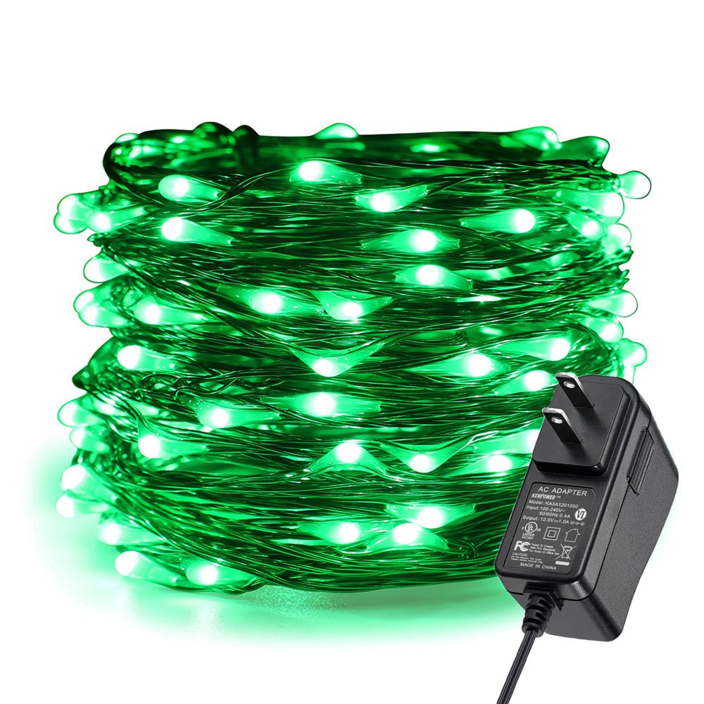 Fairy Lights Plug In 66Ft/20M 200 LED Starry String Outdoor/In GREEN