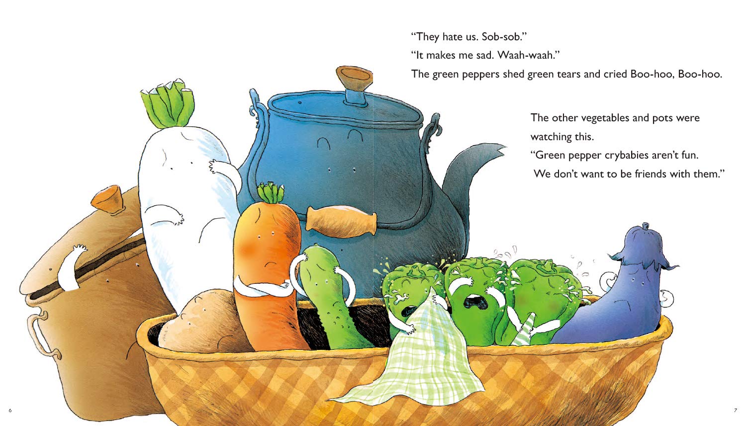 英語版 いわさき名作えほん Cdつき 2 Green Pepper Man With The Green Cape グリーンマントのピーマンマン 英語版いわさき名作えほん Amazon Com Books