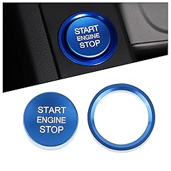 Car Push Start Button Cover Compatible with