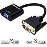 CableDeconn Active DVI-D Link 24+1 male to VGA FeMale M/F Video Cable Adapter Converter