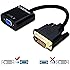 CableDeconn Active DVI-D Link 24+1 male to VGA FeMale M/F Video Cable Adapter Converter