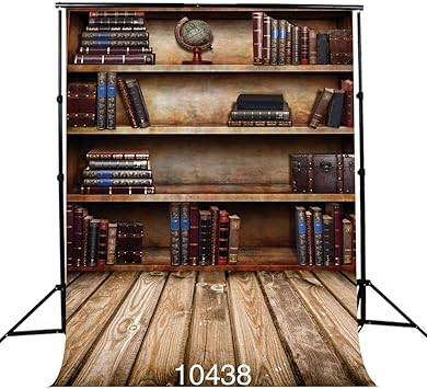 Amazon Gooeoo 5x7ftレトロ本棚写真背景写真背景カスタマイズされた背景スタジオ小道具 バックペーパー 背景布 通販