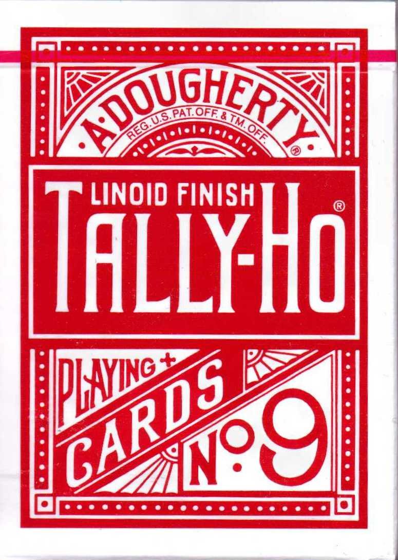 Tally Ho Circle Red Back Playing Cards