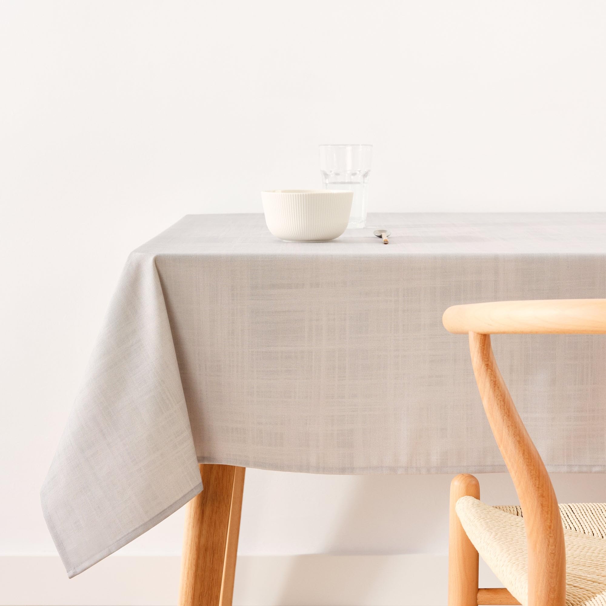 BELUM | Stain Resistant Tablecloth Size 100 x 80 cm - Extra Soft Touch Tablecloth Colour Multicolor - Tablecloth Fabric 100% Organic Cotton Model 0120-18