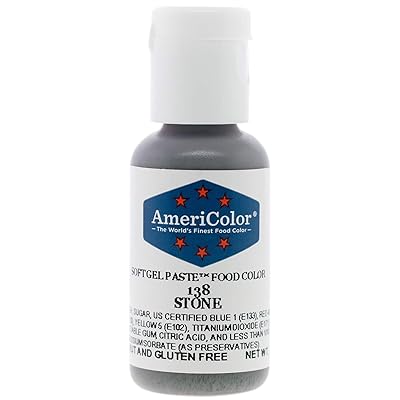 Buy Food Coloring Americolor Stone Soft Gel Paste 75 Ounce Online In Turkey B07mhwsbb4