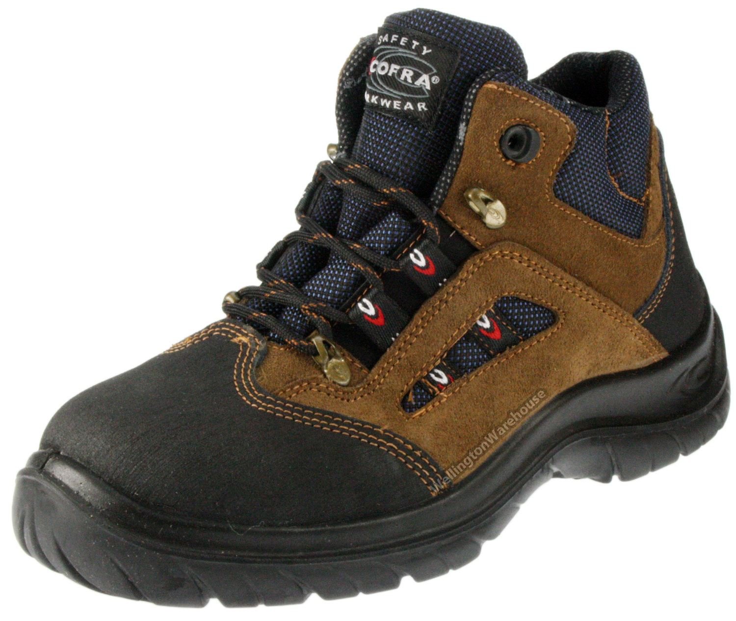 Corfa New Harbour Safety Boots with Midsole and Toecap S1P