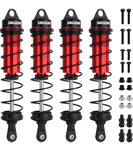 ARRMA O-Ring-Set Für 2 Stoßdämpfer – Reparatursatz Mit Dichtringen, Kolben & Abstandshaltern