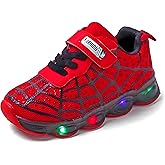 RAYCHY Children's Casual Shoes Boys Breathable Non-Slip Light Sneakers Unisex Luminous Sneakers for Girls Sport Running Shoes