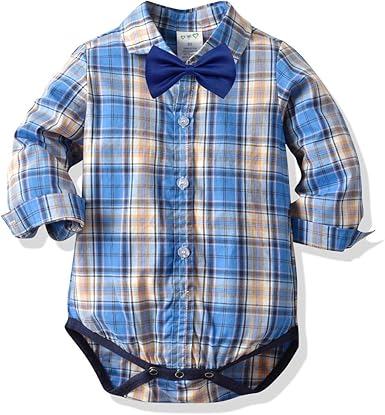 baby boy dress shirt onesie