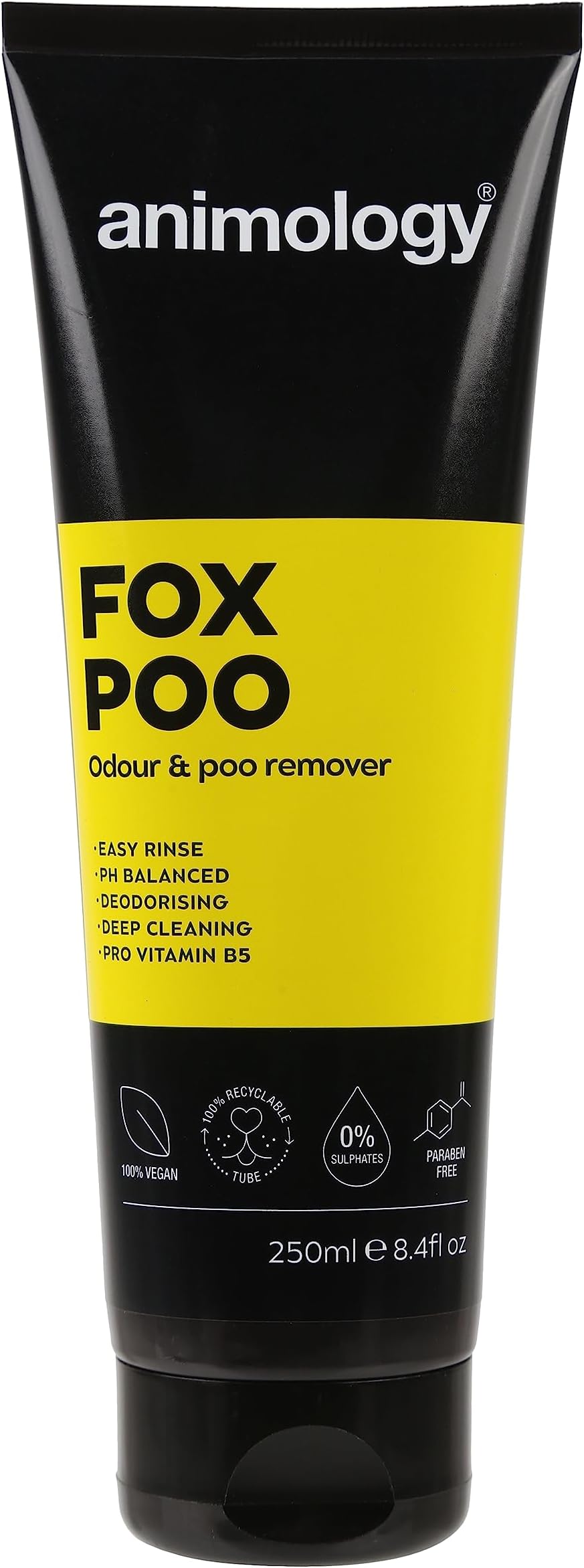 Animology Fox Poo Deodorising Dog Shampoo 250ml Brand New
