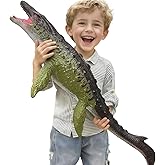 YONGJULE Large Dinosaur Toys- 32" Mosasaurus Soft Dinosaur Toys for Kids 3-5, Big Inflatable Dino for Boys Girls, Toddler Party Favors Birthday Gifts