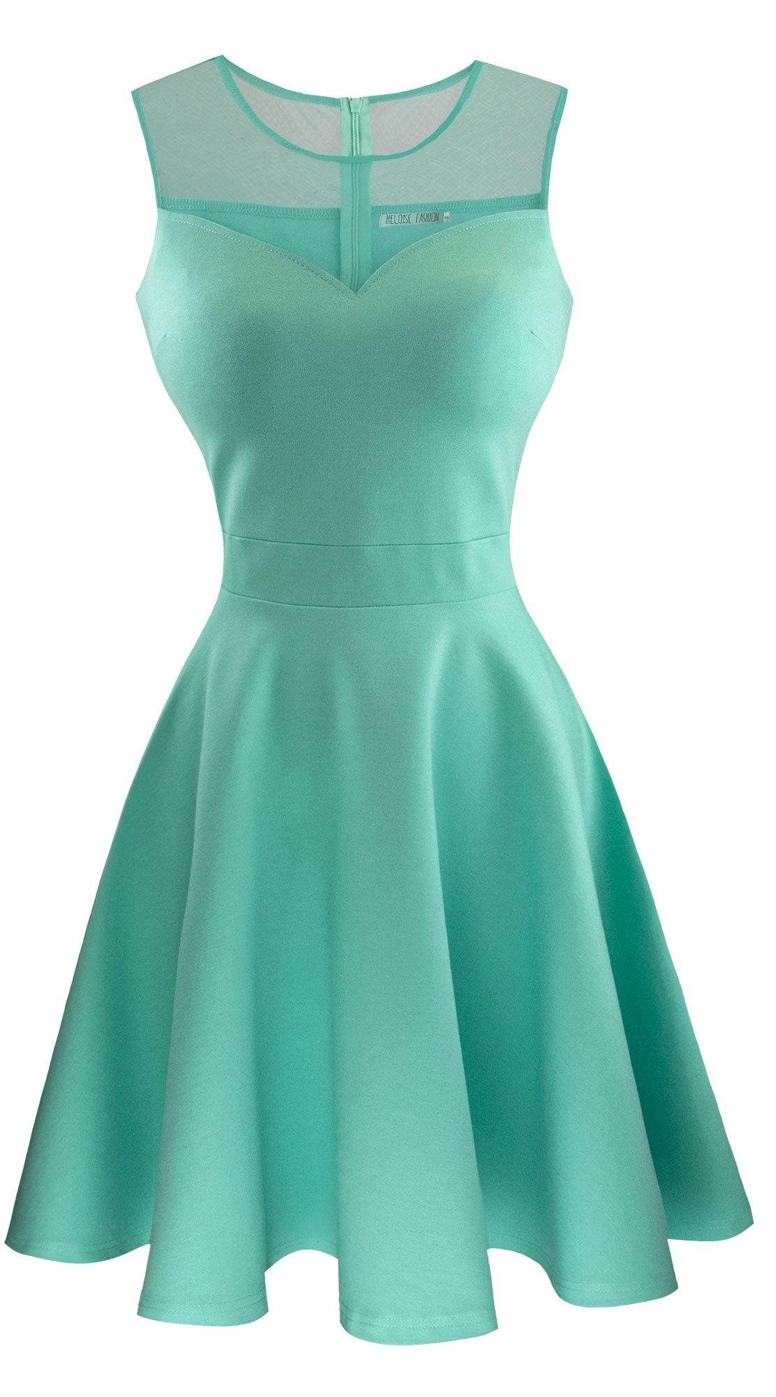 light green cocktail dress