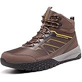 ARTOPEAK Men's Waterproof Hiking Boots - All-Terrain Breathable Ankle Support Trekking Shoes, Lightweight Anti-Slip Trail Boots for Backpacking, Camping & Technical Outdoor Adventures