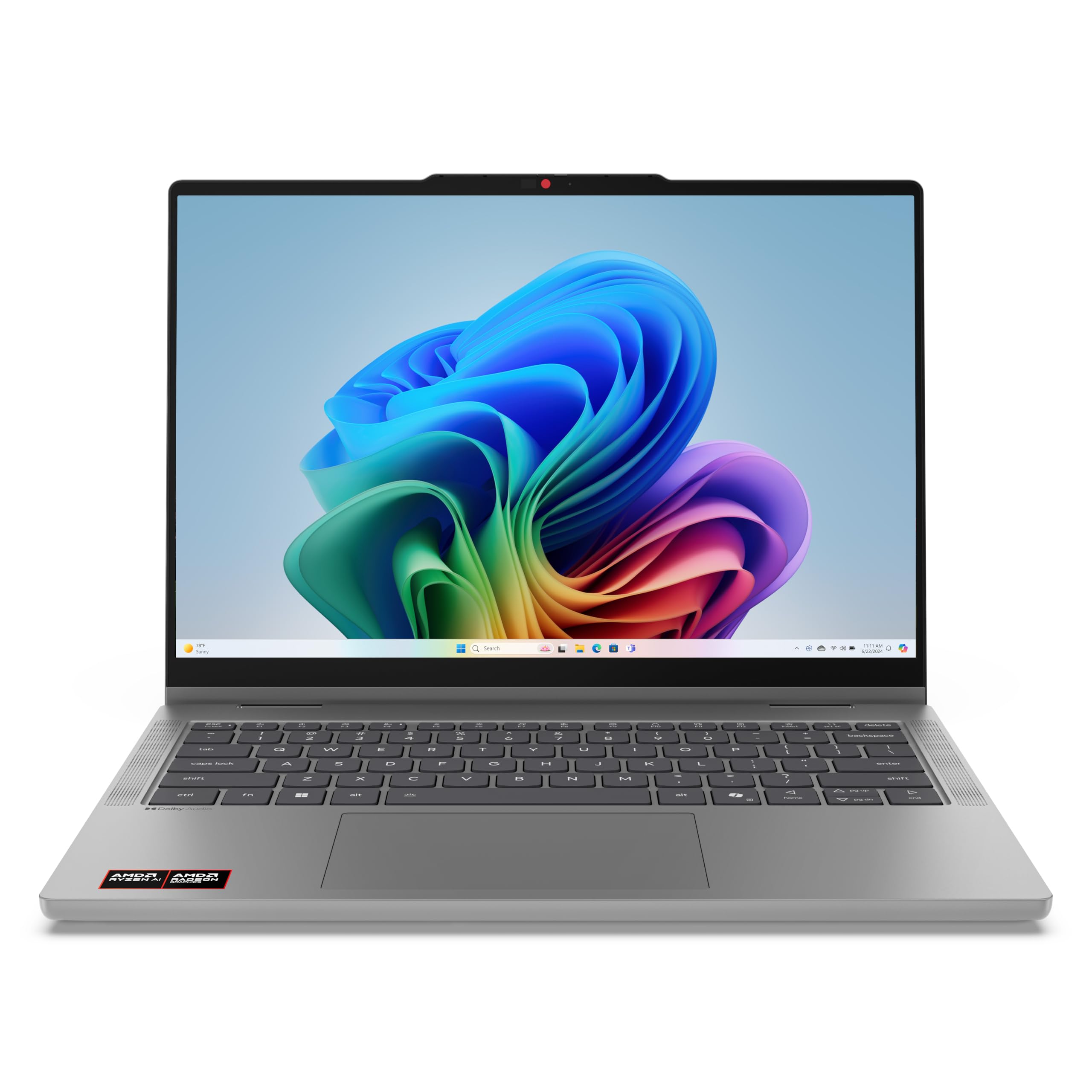 Lenovo IdeaPad 5a 2-in-1-2026 - 14" WUXGA IPS Touchscreen Display - 16GB Memory - 512GB Storage - Ryzen AI 5 430 - Luna Grey