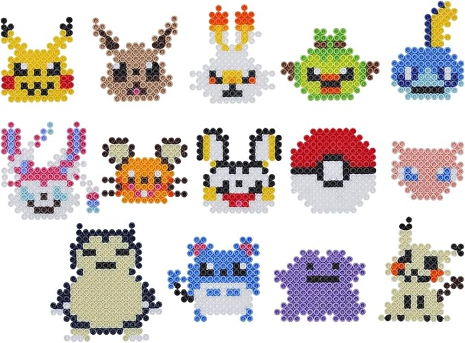 Amazon カワダ パーラービーズ ポケットモンスター キラピカセット 80 メイキングトイ おもちゃ