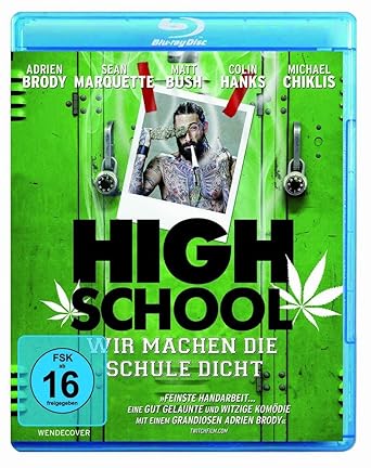 High School Wir Machen Die Schule Dicht Blu Ray Amazon De Adrien Brody Sean Marquette Matt Bush Michael Chiklis Colin Hanks John Stalberg Adrien Brody Sean Marquette Dvd Blu Ray