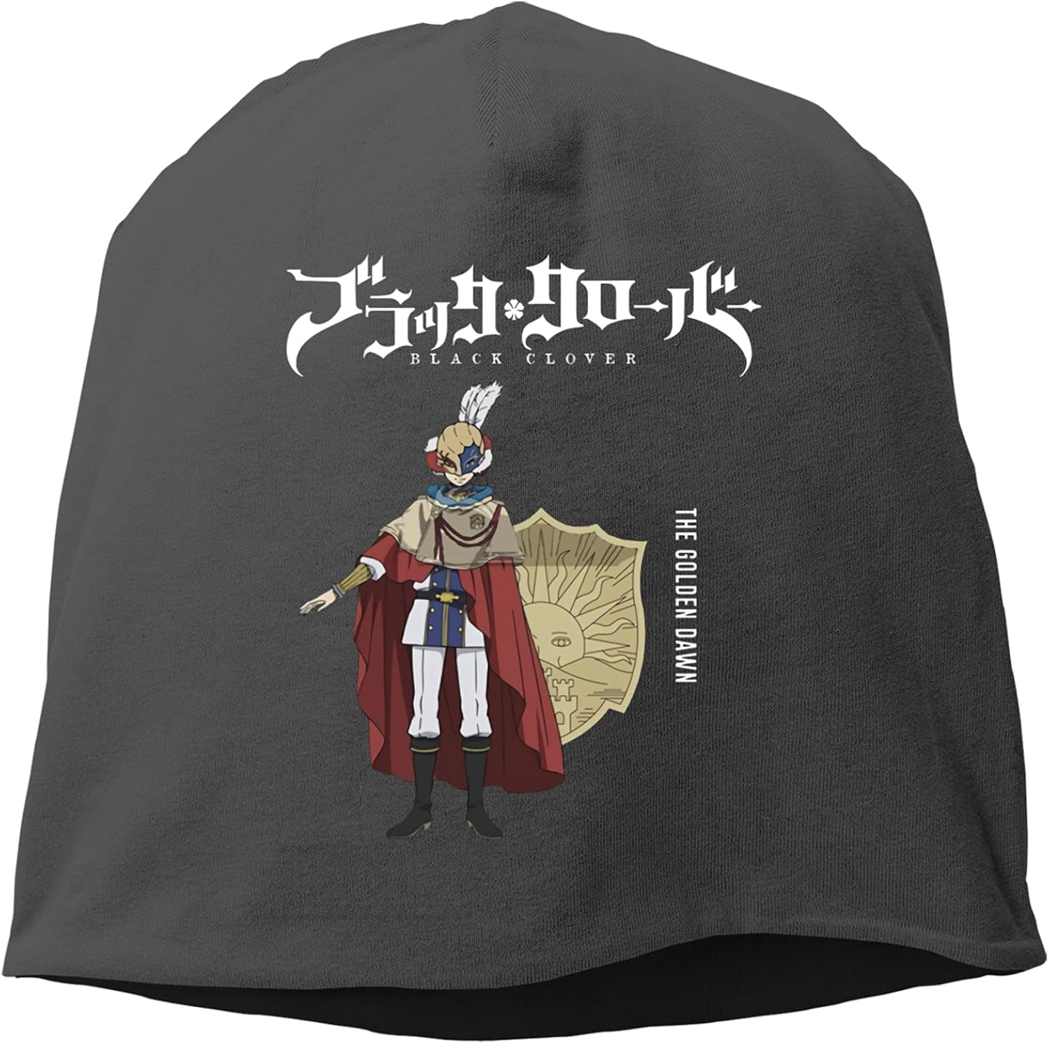 Black Clover Unisex Beanie Caps Skull Cap Soft Winter Warm Beanie Hat