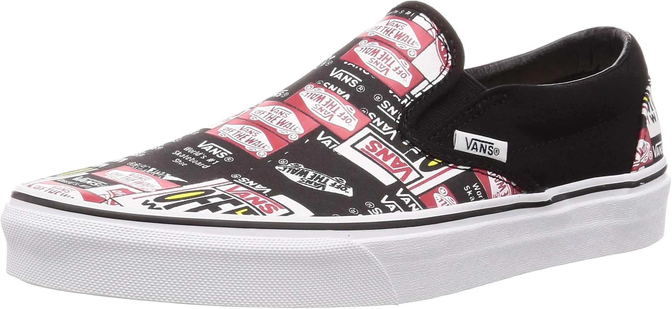 vans label mix slip on