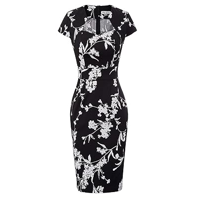 GRACE KARIN Women Vintage Pencil Dress Short Sleeve Puerto Rico | Ubuy GRACE KARIN Women Vintage Pencil Dress Short Sleeve Puerto Rico | Ubuy
