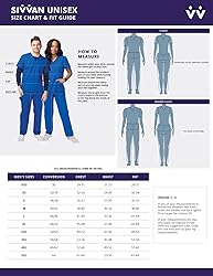 Sivvan Unisex Scrubs - V-Neck Scrub Top - S8304