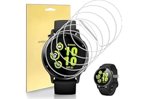Suoman 6-Pack for Garmin Vivoactive 6/Vivoactive 5 Screen Protector, Full Coverage Flexible TPU No Bubble Anti-Scratch Protec