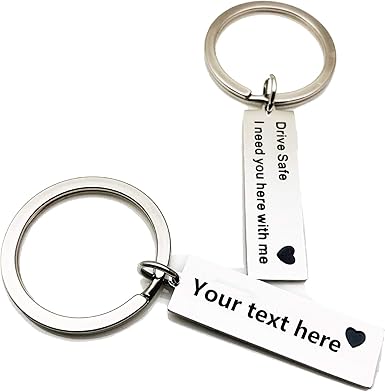 personalized keychain for boyfriend
