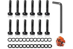 HAIZUSAI 503217321 Recoil Starter Screws Kit Compatible with Husqvarna 340 345 350 435 440 450 455 460 461-12 Pack with Washers & Wrench