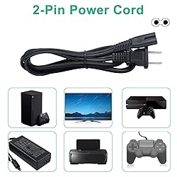 Power Cord and AV Cable for PS1 PS2 PS3, PS2 PS3 AV