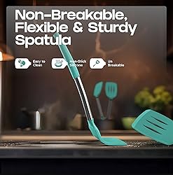 BakeRoyal Silicone Spatula Set - Turner Spatulas