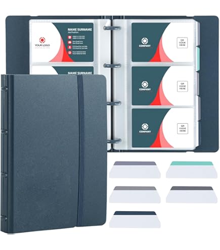 Amazon.com : Rolodex Vinyl Business Card Book with A-Z Tabs, Holds 96 Cards  of 2.25 x 4 Inches, Black (67467) : Transparent Business Card Protectors :  Office Products