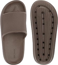BRONAX Slides for Men Recovery Pillow Slippers