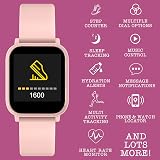 Tikkers Teen Series 10 Smart Watch & Earbuds Set - GPS, Fitness Tracker, Nude view 3