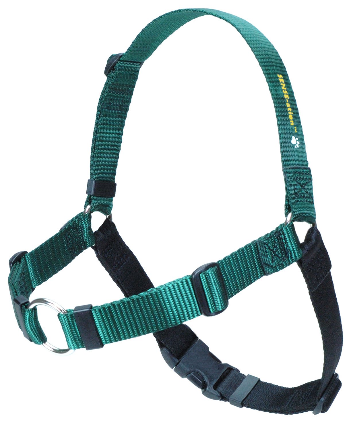 Softouch SENSE ation No Pull Dog Harness Green Medium Large