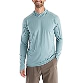 Free Fly Men's Elevate Hoodie - UPF 30+ Sun Protection Shirts, Odor Control, Moisture Wicking, Long Sleeve Sun Hoodie for Men