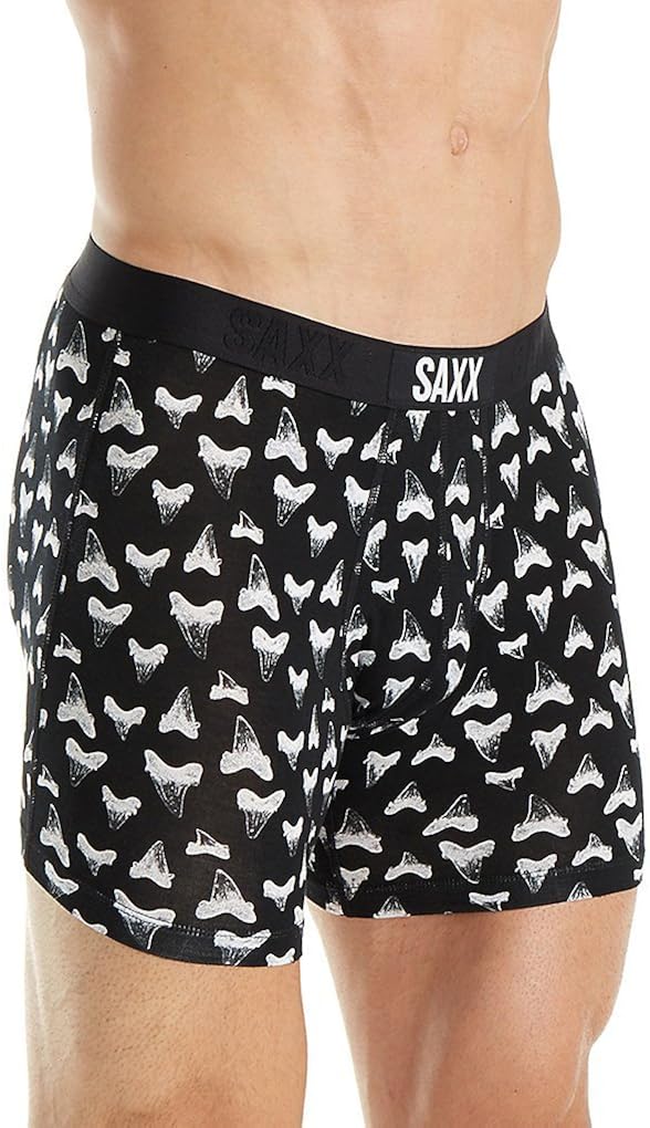 Saxx Underwear Men's Boxer Briefs – Vibe Boxer Briefs with Built-in Ballpark Pouch Support – Underwear for Men, Discontinued at  Men’s Clothing store