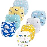Potty Training Pants for Boys Girls, Learning Designs Training Underwear Pants (8 Packs, 3-5T)
