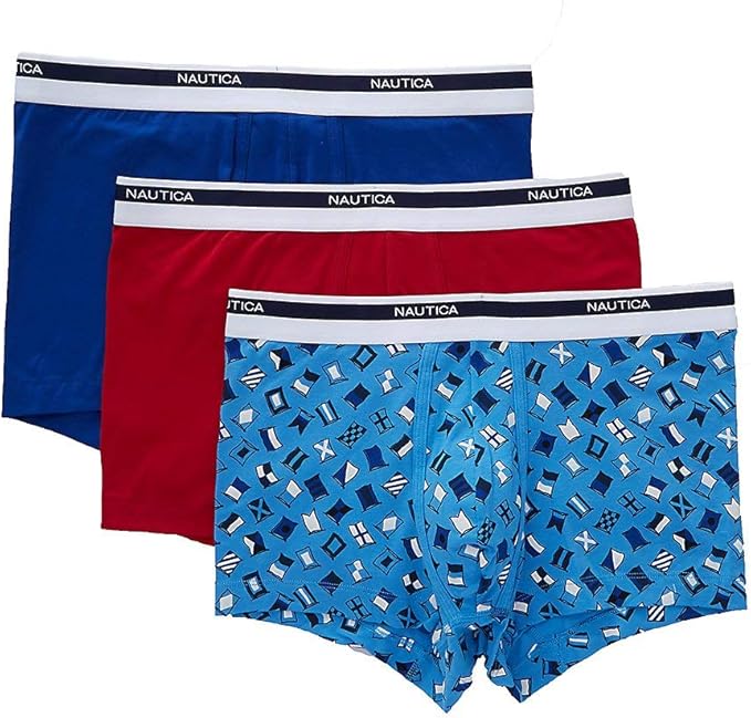Nautica Men's Classic Underwear Cotton Stretch Trunk Clothing