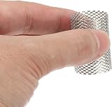 PATIKIL 4 Pcs 304 Stainless Steel Y Strainer Mesh Filter 22mm OD 32mm H Debris view 4